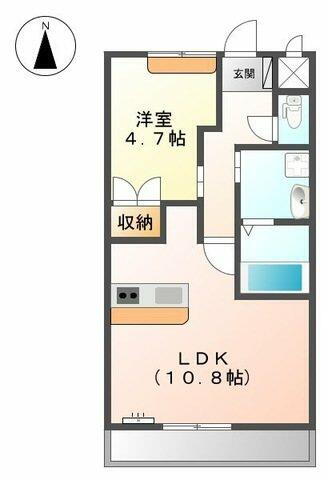 兵庫県姫路市広畑区西蒲田 英賀保駅 1LDK アパート 賃貸物件詳細