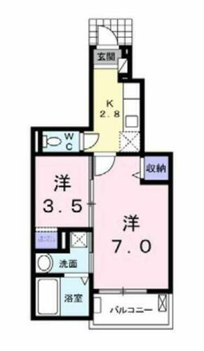 埼玉県上尾市大字向山 上尾駅 1SK アパート 賃貸物件詳細