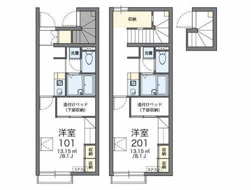 千葉県柏市高柳 高柳駅 1K アパート 賃貸物件詳細