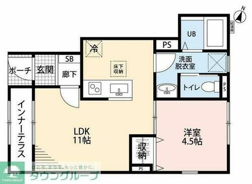 埼玉県春日部市粕壁東６丁目 藤の牛島駅 1LDK アパート 賃貸物件詳細