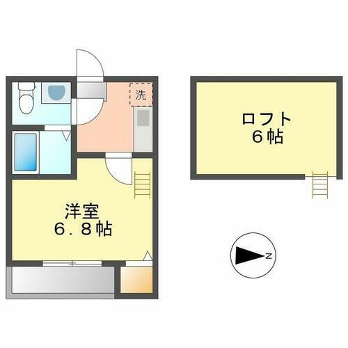 愛知県名古屋市西区中小田井５丁目 中小田井駅 1SK アパート 賃貸物件詳細