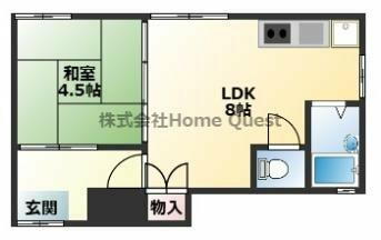 大阪府八尾市明美町２丁目 八尾駅 1LDK アパート 賃貸物件詳細