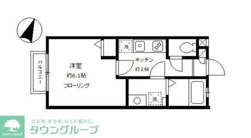 東京都大田区西蒲田３丁目 蓮沼駅 1K アパート 賃貸物件詳細