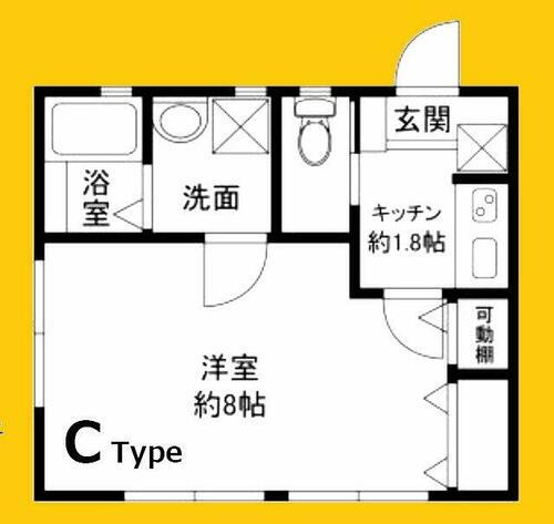 神奈川県横浜市保土ケ谷区岩井町 保土ケ谷駅 1K アパート 賃貸物件詳細