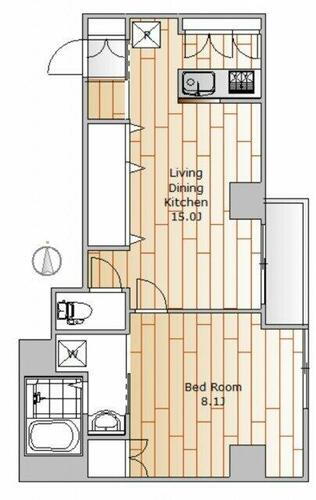東京都港区高輪２丁目 泉岳寺駅 1LDK マンション 賃貸物件詳細