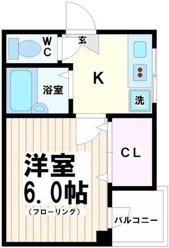 東京都杉並区上高井戸１丁目 八幡山駅 1K マンション 賃貸物件詳細