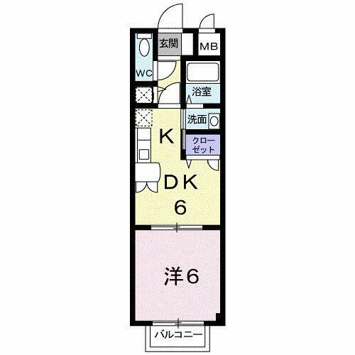 福岡県福岡市東区香住ヶ丘３丁目 九産大前駅 1DK アパート 賃貸物件詳細
