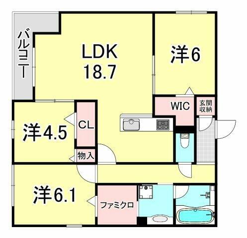 兵庫県尼崎市南塚口町３丁目 賃貸アパート