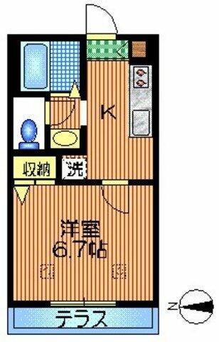 東京都世田谷区船橋１丁目 千歳船橋駅 1K マンション 賃貸物件詳細
