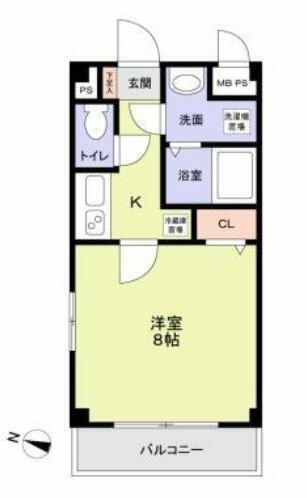 埼玉県蕨市中央４丁目 蕨駅 1K マンション 賃貸物件詳細