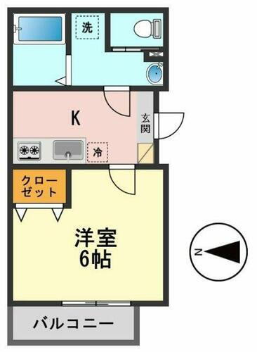 東京都江戸川区南小岩６丁目 小岩駅 1K アパート 賃貸物件詳細