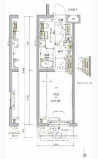 東京都練馬区中村南２丁目 都立家政駅 1K マンション 賃貸物件詳細