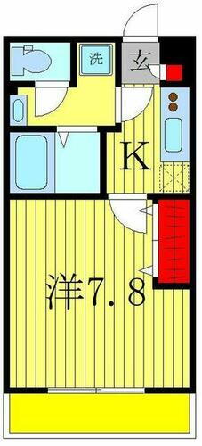 千葉県松戸市西馬橋３丁目 馬橋駅 1K アパート 賃貸物件詳細