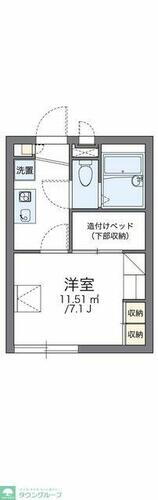 埼玉県さいたま市桜区大字下大久保 1K アパート 賃貸物件詳細