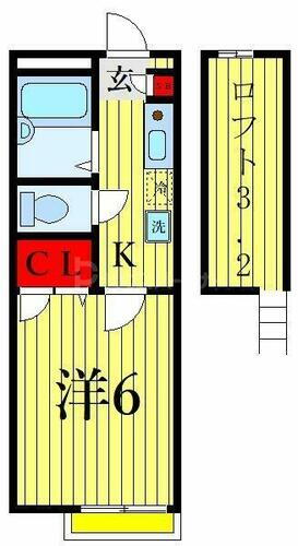 東京都江戸川区東小松川４丁目 船堀駅 1K アパート 賃貸物件詳細