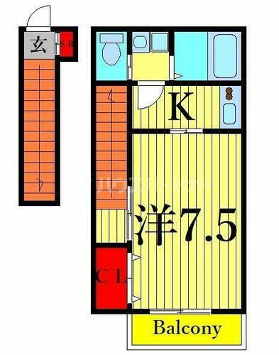 東京都江戸川区船堀２丁目 船堀駅 1K アパート 賃貸物件詳細