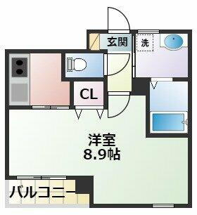 熊本県熊本市中央区九品寺３丁目 味噌天神前駅 1K マンション 賃貸物件詳細