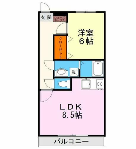 熊本県熊本市南区城南町千町 川尻駅 1LDK マンション 賃貸物件詳細