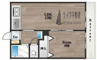 大阪府東大阪市菱屋西３丁目 河内小阪駅 1LDK マンション 賃貸物件詳細