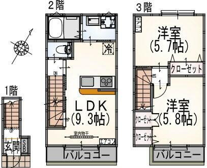 東京都渋谷区本町６丁目 幡ヶ谷駅 2LDK アパート 賃貸物件詳細