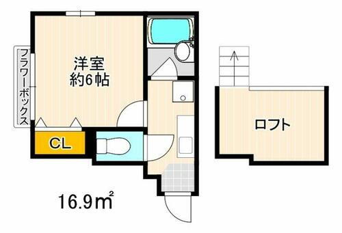 神奈川県横浜市中区打越 石川町駅 1K アパート 賃貸物件詳細