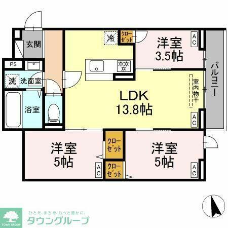 東京都練馬区下石神井３丁目 賃貸アパート