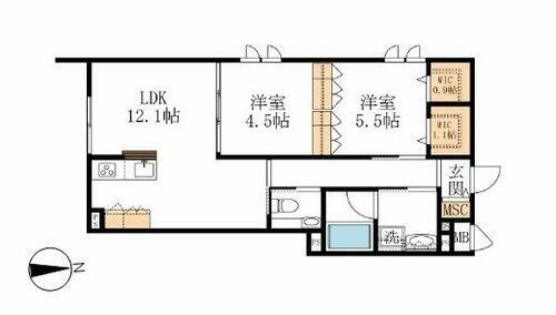 東京都練馬区貫井３丁目 富士見台駅 2LDK マンション 賃貸物件詳細