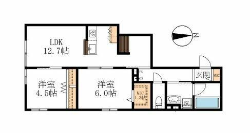 東京都練馬区貫井３丁目 富士見台駅 2LDK マンション 賃貸物件詳細