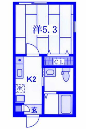 神奈川県横浜市港北区大豆戸町 菊名駅 1K アパート 賃貸物件詳細