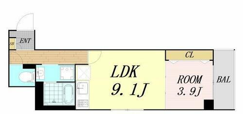 大阪府大阪市城東区中浜３丁目 賃貸マンション