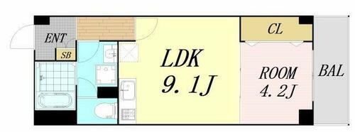大阪府大阪市城東区中浜３丁目 賃貸マンション