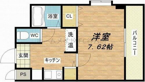 大阪府大阪市東成区中道１丁目 森ノ宮駅 1K マンション 賃貸物件詳細