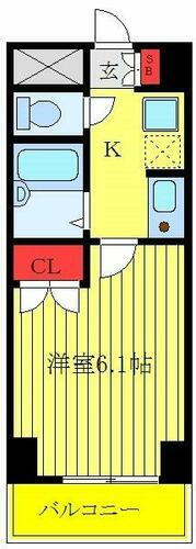 東京都板橋区双葉町 中板橋駅 1K マンション 賃貸物件詳細