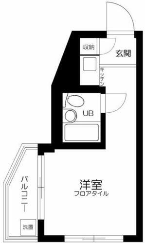 ハイシティ方南町 2階 1K 賃貸物件詳細