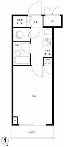 東京都港区芝４丁目 三田駅 1K マンション 賃貸物件詳細