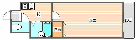 福岡県福岡市博多区築港本町 呉服町駅 1K マンション 賃貸物件詳細