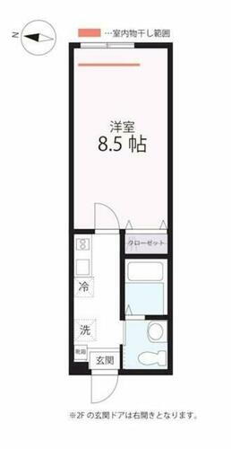 神奈川県横浜市磯子区杉田２丁目 杉田駅 1K アパート 賃貸物件詳細