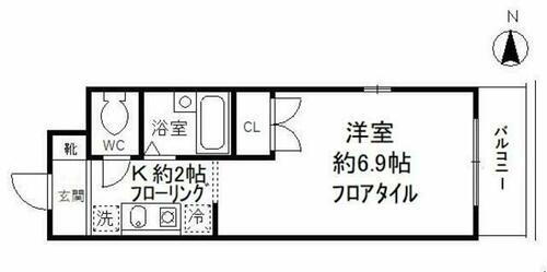 東京都杉並区上高井戸２丁目 富士見ヶ丘駅 1K マンション 賃貸物件詳細