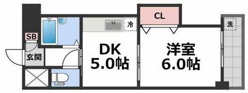大阪府大阪市城東区蒲生２丁目 蒲生四丁目駅 1DK マンション 賃貸物件詳細