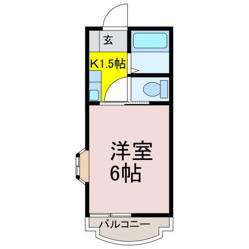 埼玉県羽生市西５丁目 西羽生駅 1K アパート 賃貸物件詳細