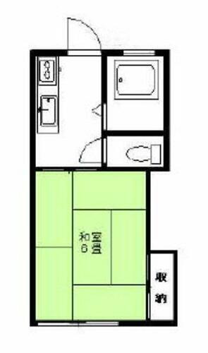 東京都目黒区大橋２丁目 池尻大橋駅 1K アパート 賃貸物件詳細
