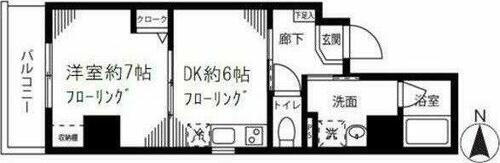 東京都墨田区立川１丁目 森下駅 1DK マンション 賃貸物件詳細