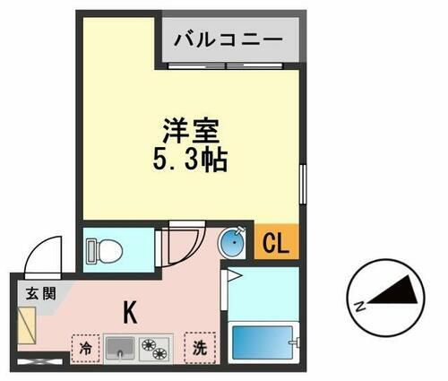 東京都葛飾区新小岩２丁目 新小岩駅 1K マンション 賃貸物件詳細
