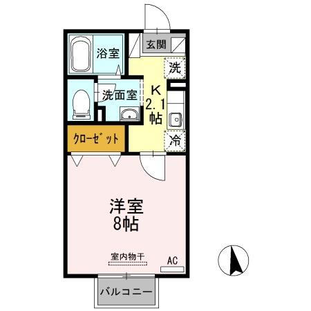 大分県中津市中殿町３丁目 中津駅 1K アパート 賃貸物件詳細