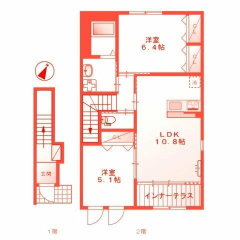 神奈川県横浜市戸塚区舞岡町 舞岡駅 2LDK アパート 賃貸物件詳細
