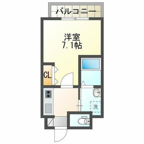 ＡＩＬＥ東園田 3階 1K 賃貸物件詳細