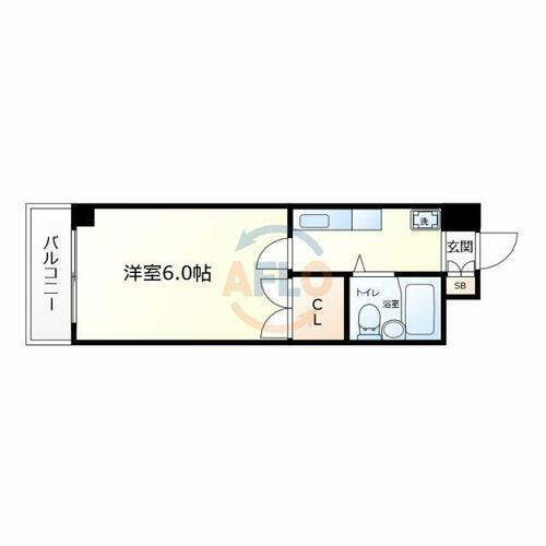 大阪府大阪市天王寺区上之宮町 大阪上本町駅 1K マンション 賃貸物件詳細