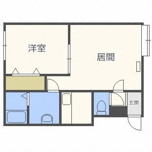 北海道札幌市東区伏古九条４丁目 1LDK アパート 賃貸物件詳細