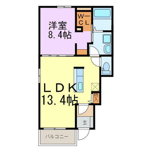 埼玉県加須市外川 加須駅 1LDK アパート 賃貸物件詳細