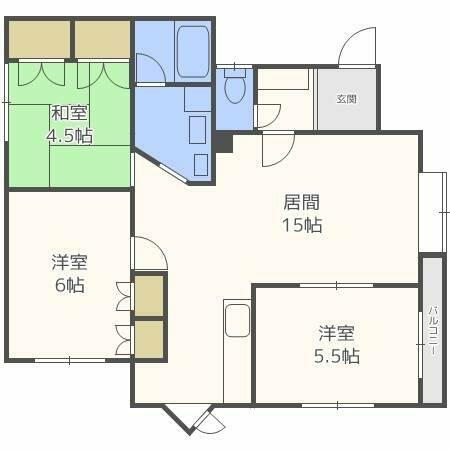 北海道札幌市北区新川二条４丁目 賃貸アパート